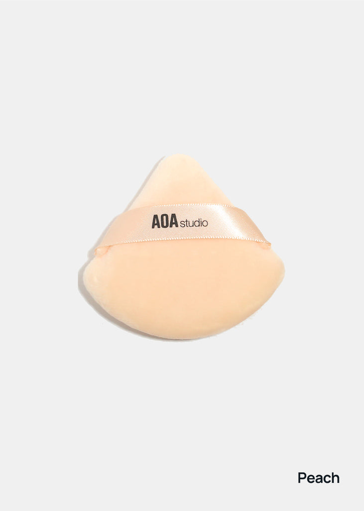 AOA Velvet Puff - Triangle Peach COSMETICS - Shop Miss A