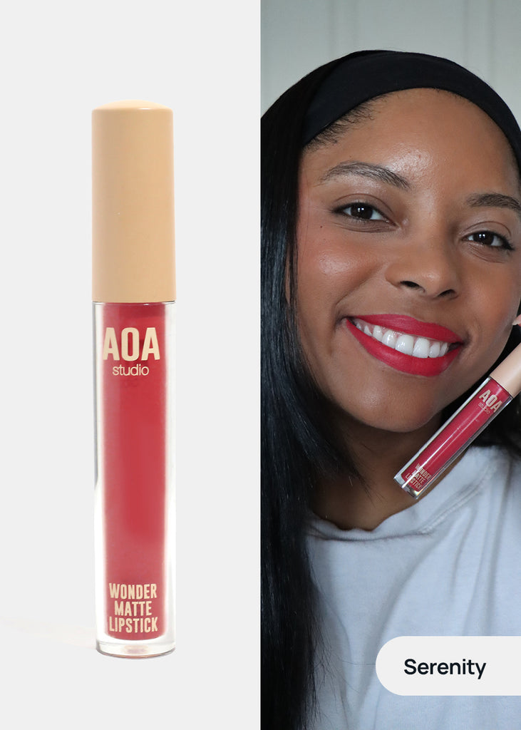 AOA Wonder Matte Liquid Lipsticks Serenity COSMETICS - Shop Miss A
