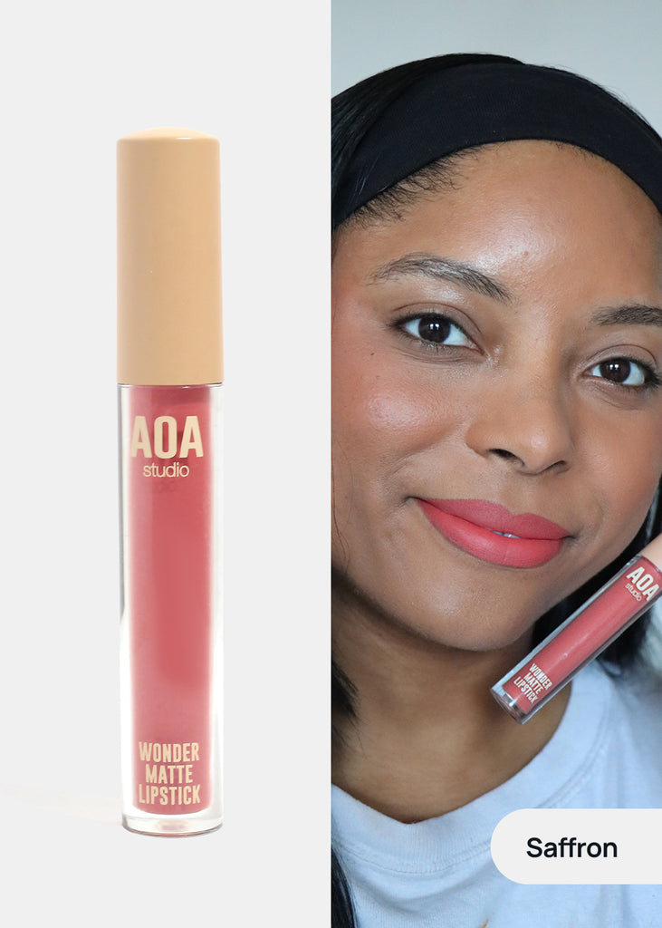 AOA Wonder Matte Liquid Lipsticks Saffron COSMETICS - Shop Miss A