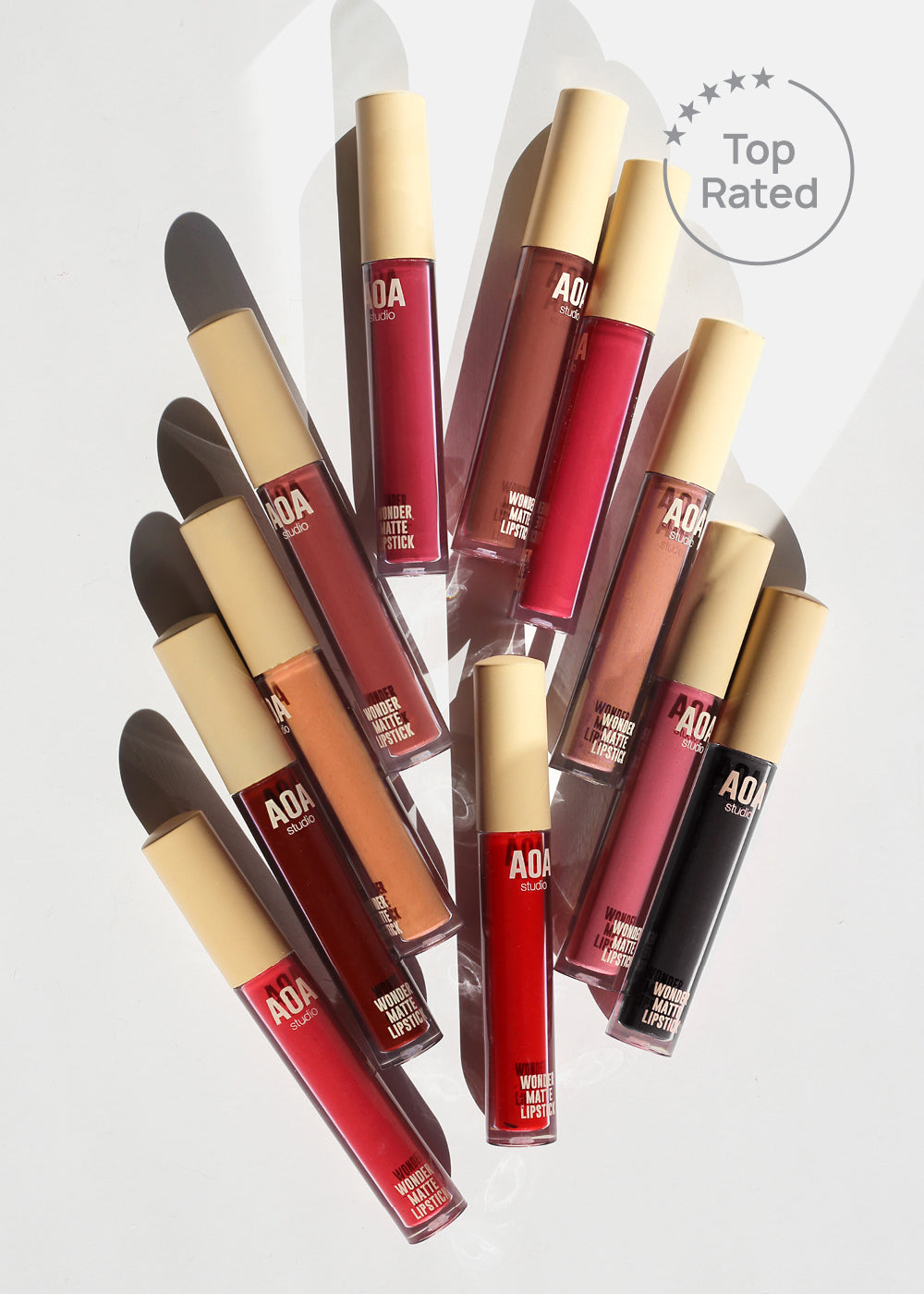 AOA Studio Wonder Matte Liquid Lipsticks