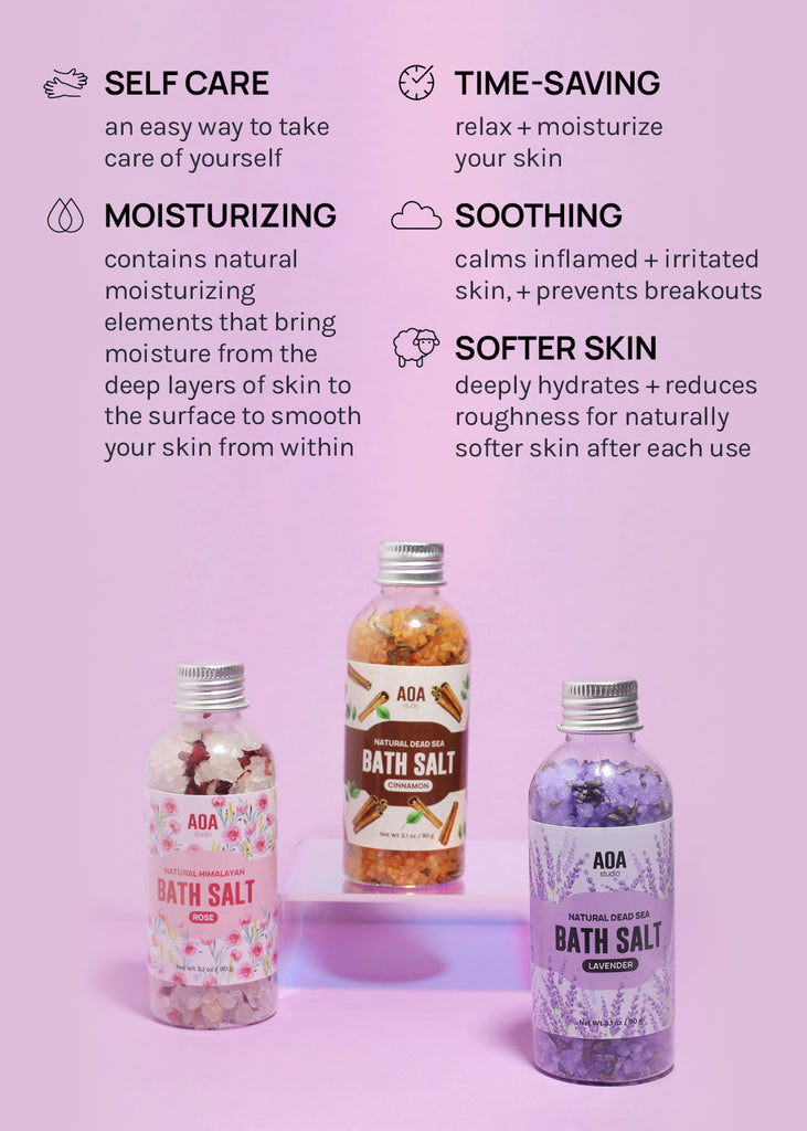 AOA Studio Bath Salt - Lavender  Skincare - Shop Miss A