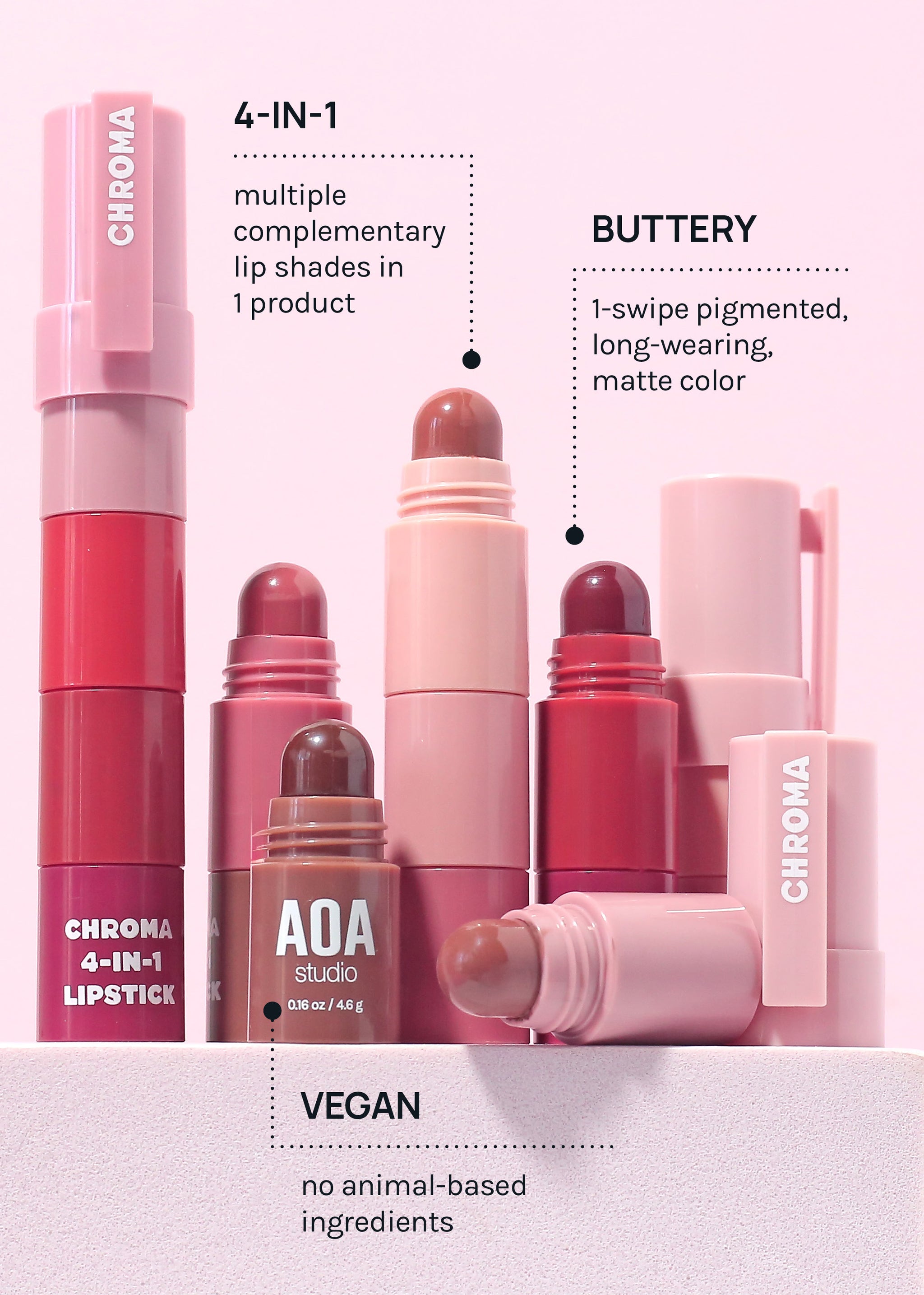 AOA Chroma 4-in-1 Lipstick – Shop Miss A