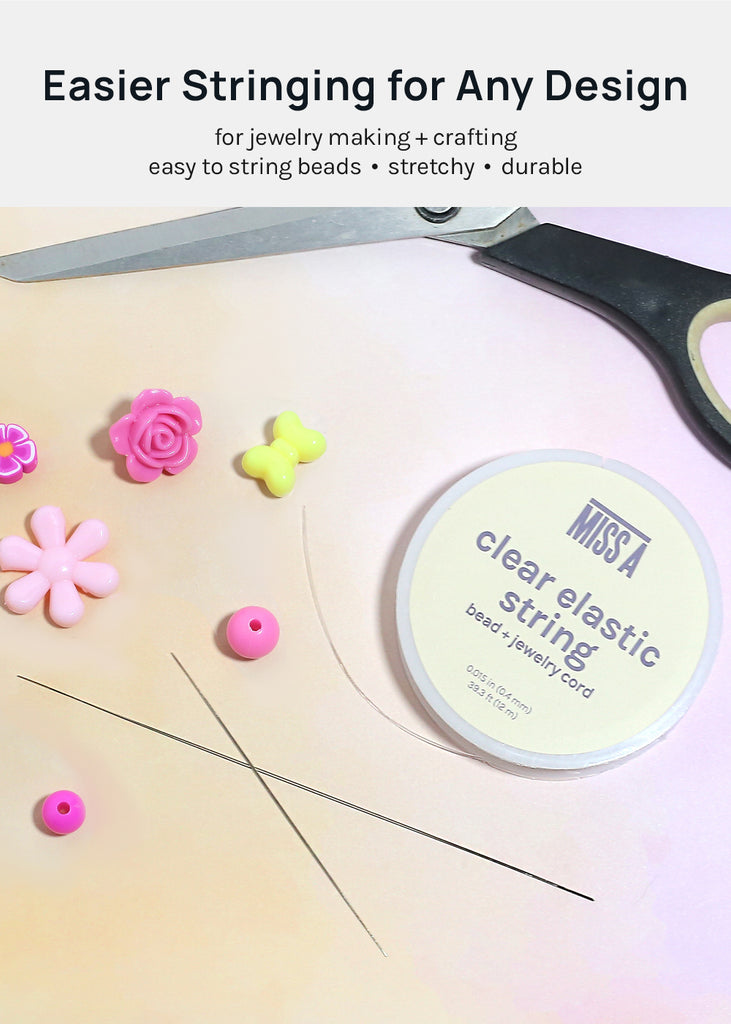DIY Jewelry Making- Miss A Clear Elastic String JEWELRY - Shop Miss A