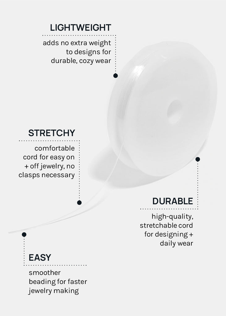 DIY Jewelry Making- Miss A Clear Elastic String JEWELRY - Shop Miss A