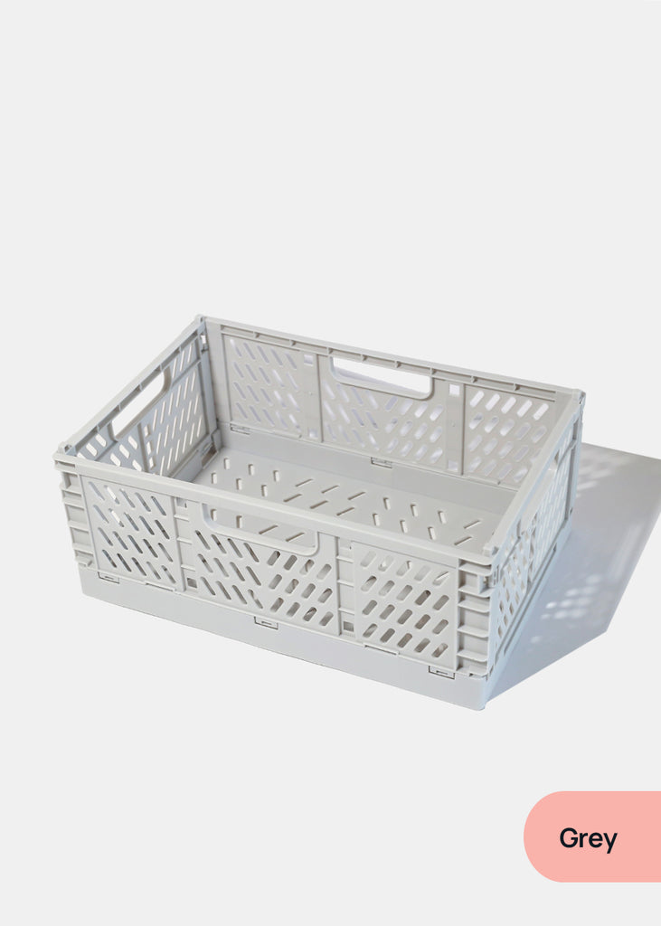 A+ Collapsible Folding Crates- Large Grey LIFE - Shop Miss A