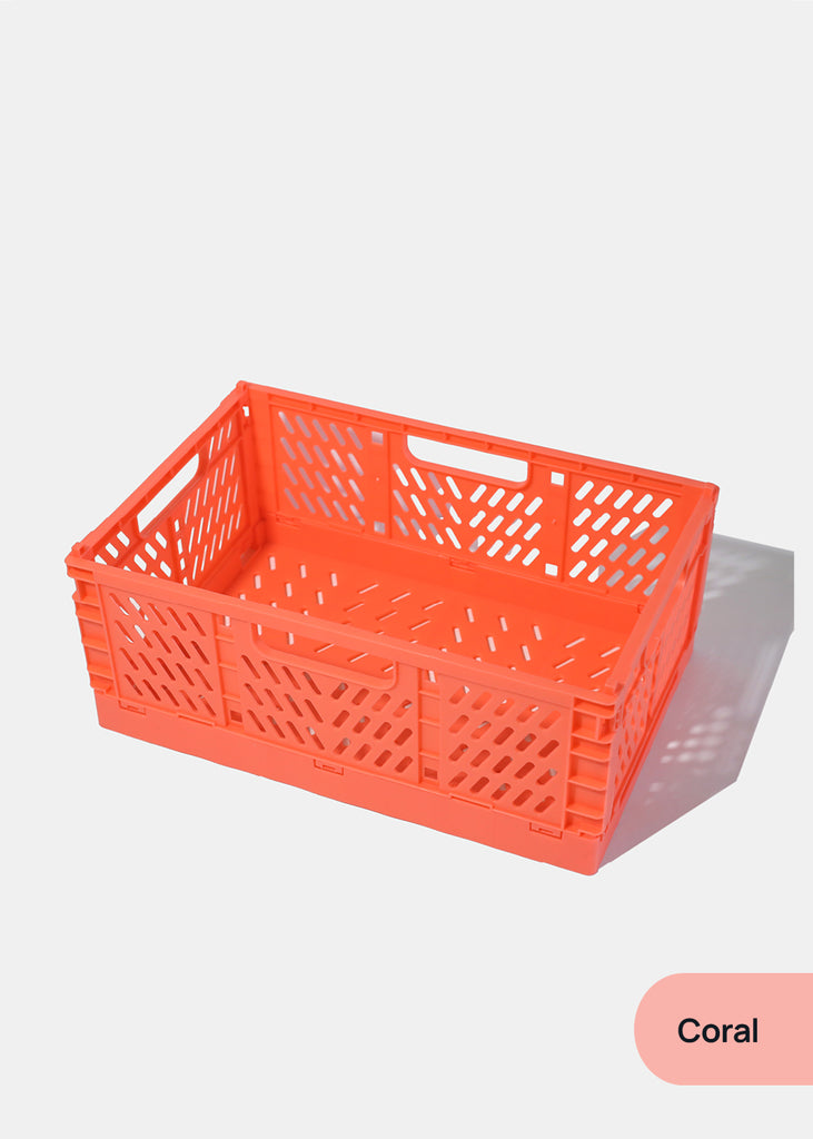 A+ Collapsible Folding Crates- Large Coral LIFE - Shop Miss A