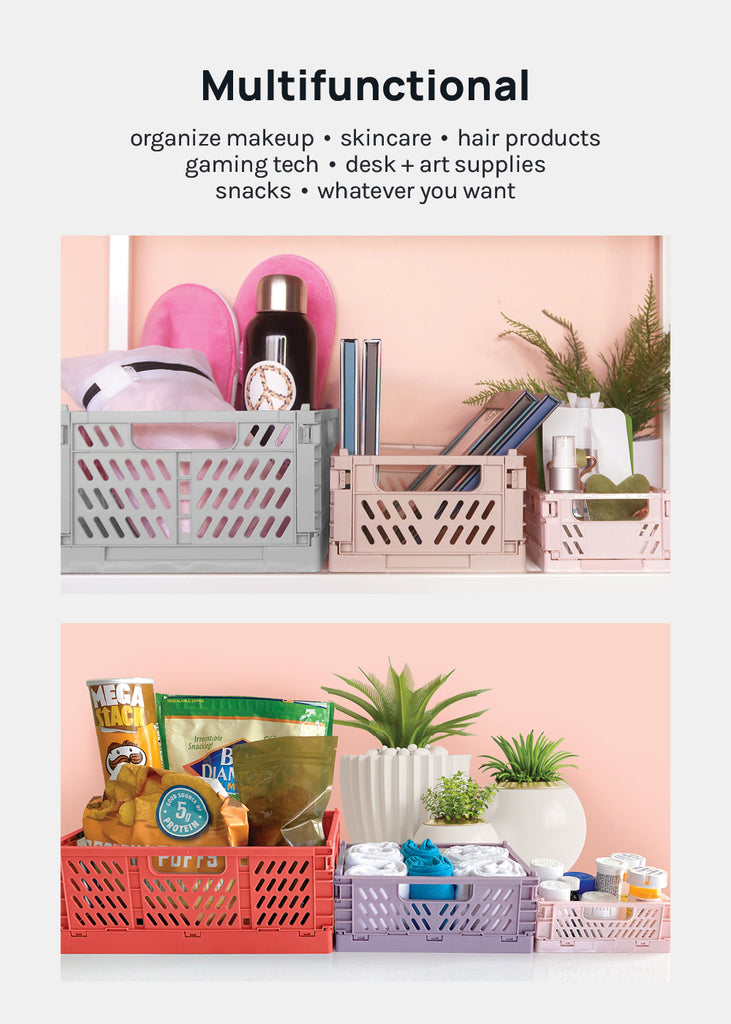 A+ Collapsible Folding Crates Large Shop Miss A