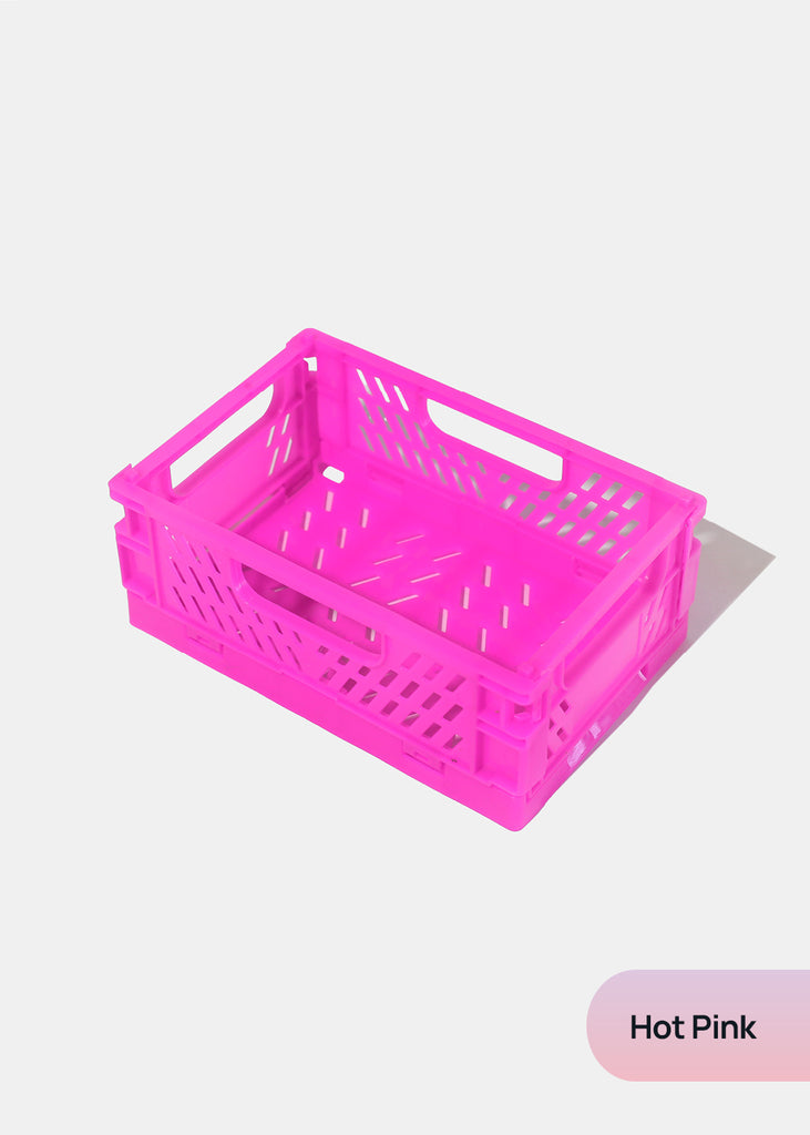 Collapsible Folding Crates- Small Hot Pink LIFE - Shop Miss A