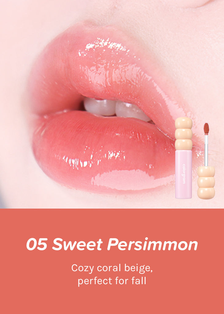 colorgram Fruity Glass Tint 05 Sweet Persimmon Seoul Scandal - Shop Miss A