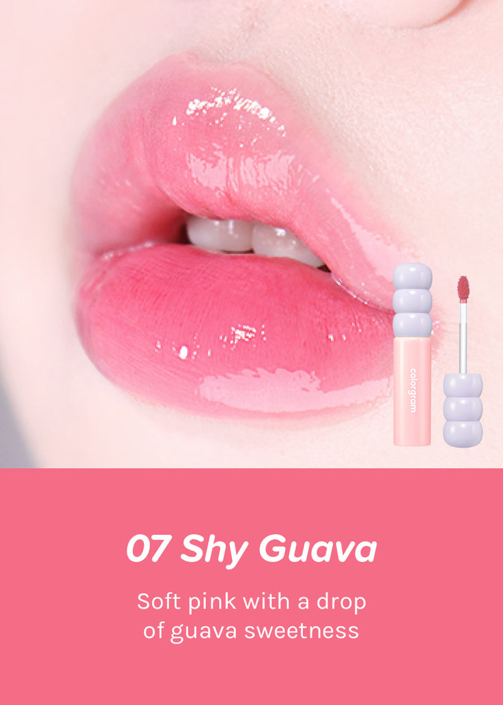 colorgram Fruity Glass Tint 07 Shy Guava Seoul Scandal - Shop Miss A