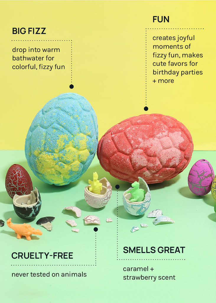 AOA Dino Egg Bath Bomb - Caramel  SPA - Shop Miss A