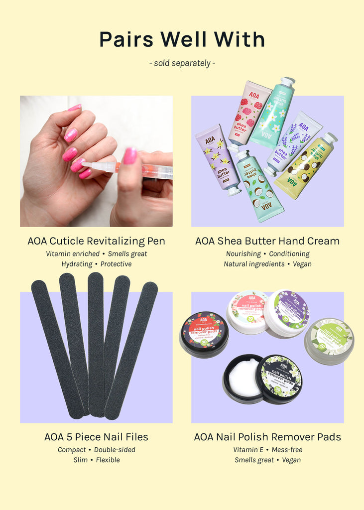AOA Dual-Ended Cuticle Pusher + Nail Cleaner  NAILS - Shop Miss A