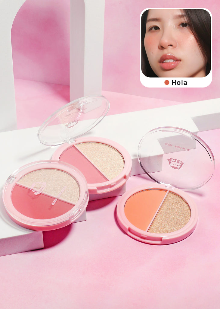 AOA Hello Glow Duo Blush + Highlighter  COSMETICS - Shop Miss A