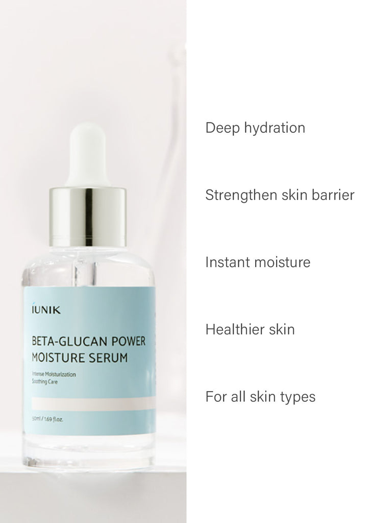 iUNIK Beta Glucan Power Moisture Serum 50ml Seoul Scandal - Shop Miss A