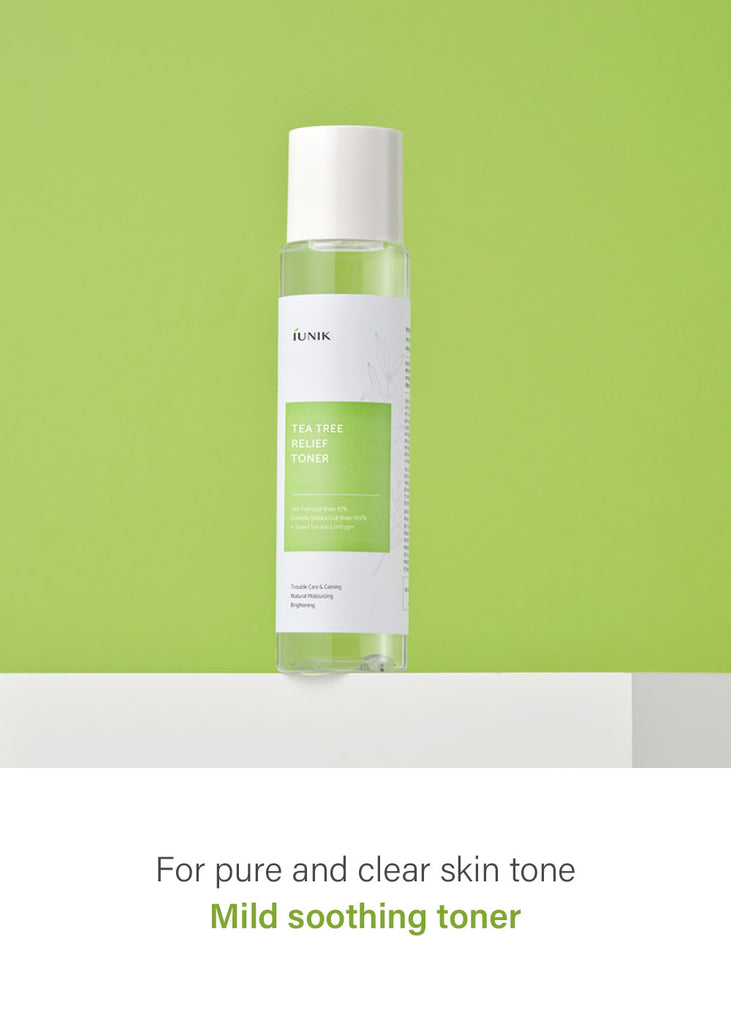iUNIK Tea Tree Relief Toner 200ml Seoul Scandal - Shop Miss A