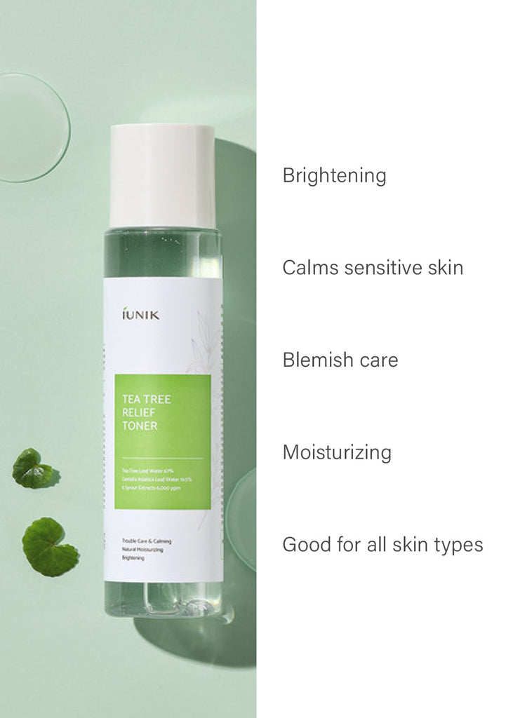 iUNIK Tea Tree Relief Toner 200ml Seoul Scandal - Shop Miss A