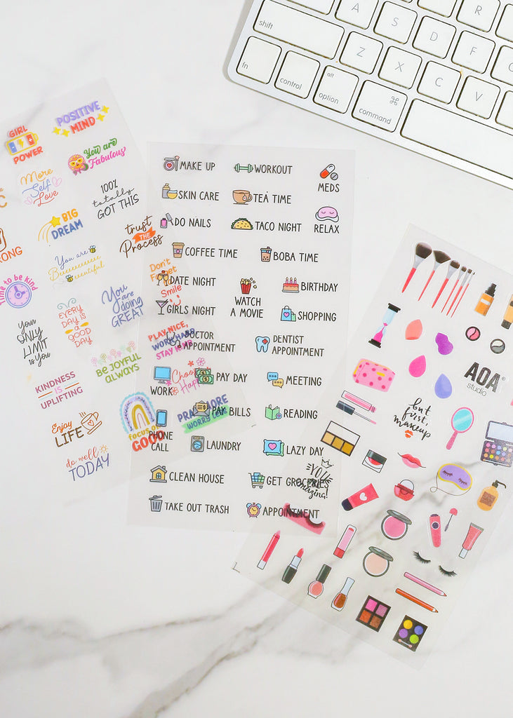 Official Key Items Sticker Sheet – Shop Miss A