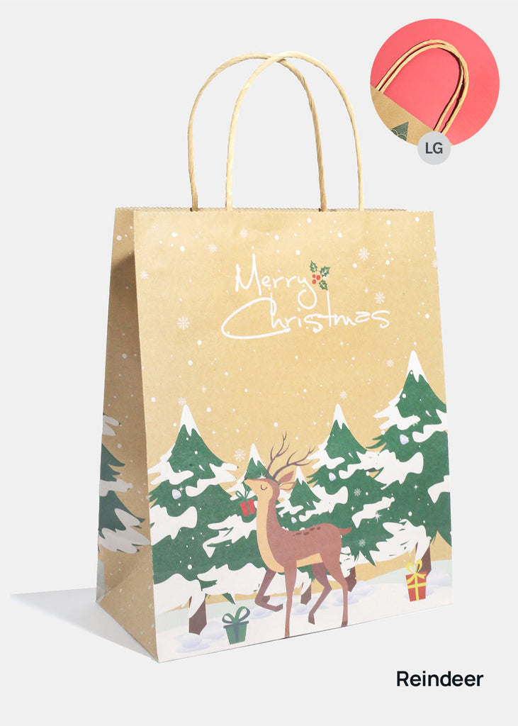 Official Key Items Christmas Paper Bags Reindeer ACCESSORIES - Shop Miss A