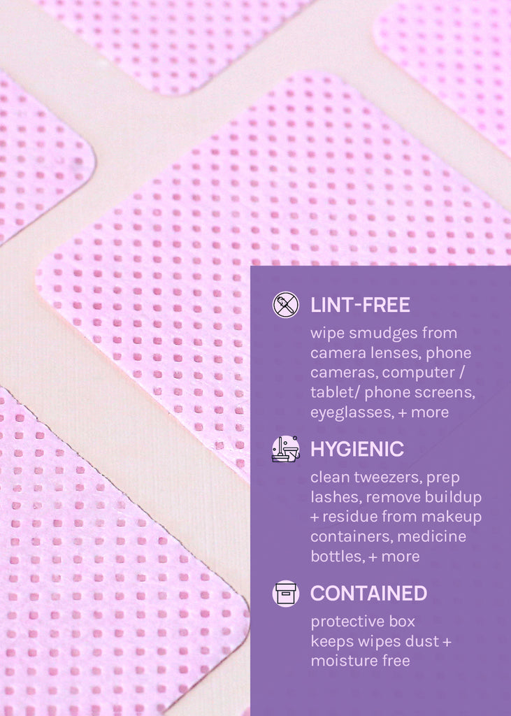 AOA Lint-free Cotton Wipes  COSMETICS - Shop Miss A