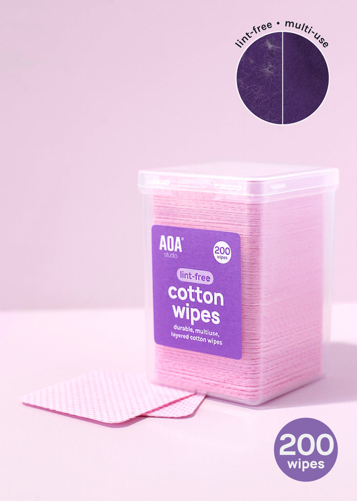 AOA Lint-free Cotton Wipes  COSMETICS - Shop Miss A