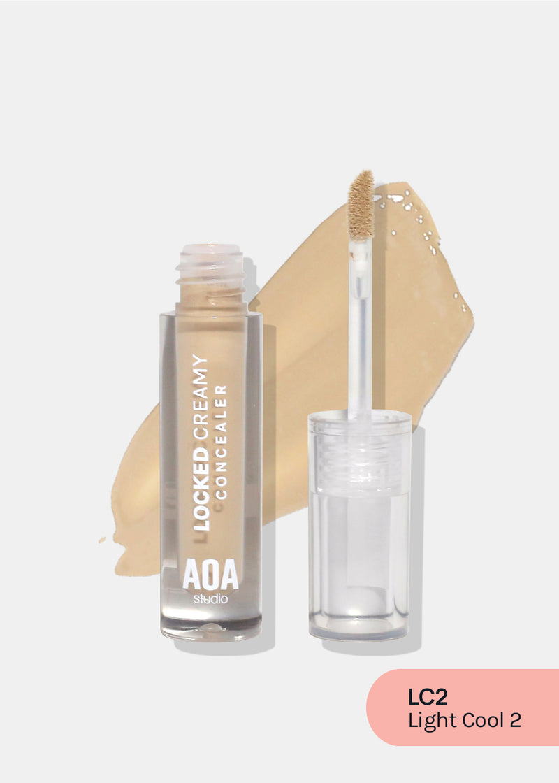 AOA Locked Creamy Concealer LC2 (Light Cool 2) COSMETICS - Shop Miss A