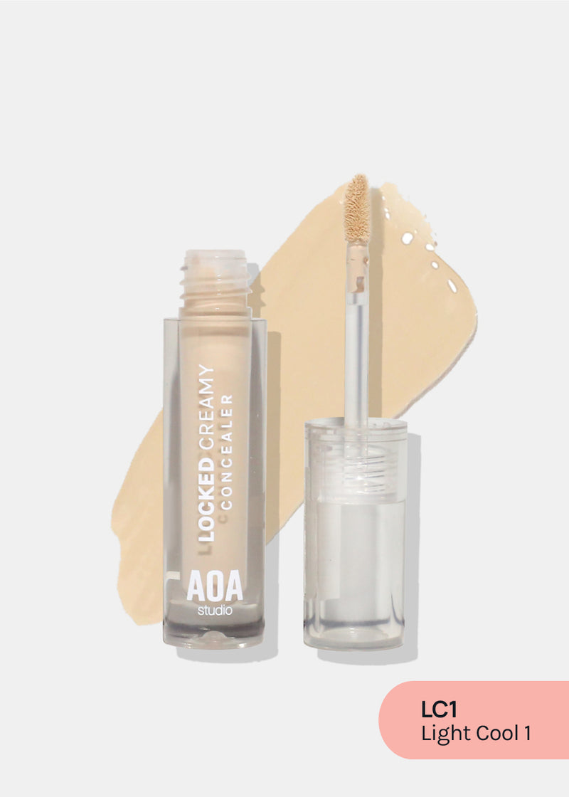AOA Locked Creamy Concealer LC1 (Light Cool 1) COSMETICS - Shop Miss A