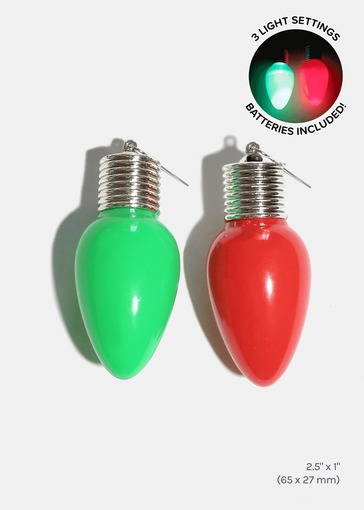 Miss A Christmas Light-Up Earrings  JEWELRY - Shop Miss A