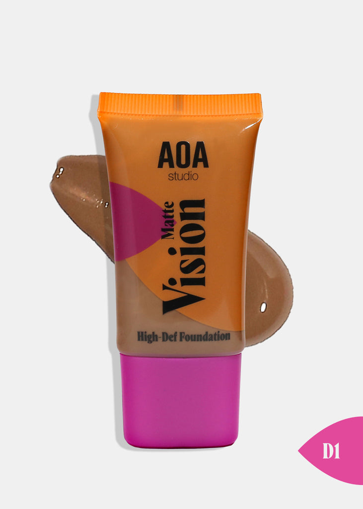 AOA Matte Vision Hi-Def Foundation D1 COSMETICS - Shop Miss A