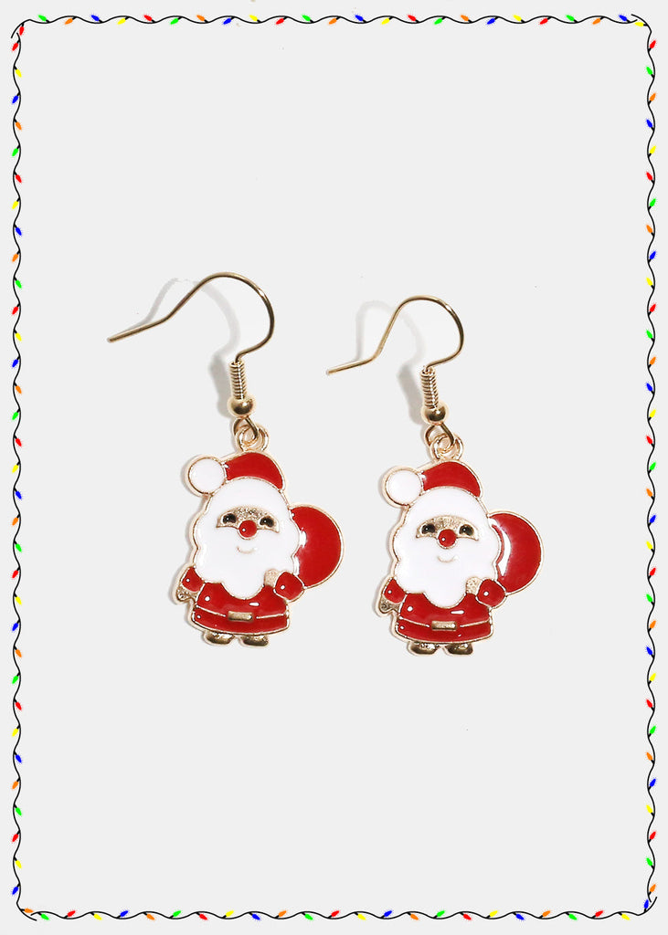 Miss A Christmas Earrings - Santa  JEWELRY - Shop Miss A