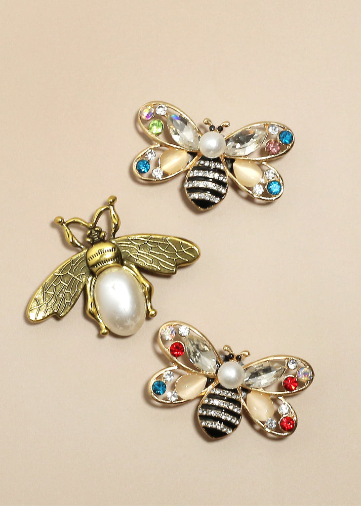 Miss A Luxe Shoe Charm - Bees  ACCESSORIES - Shop Miss A