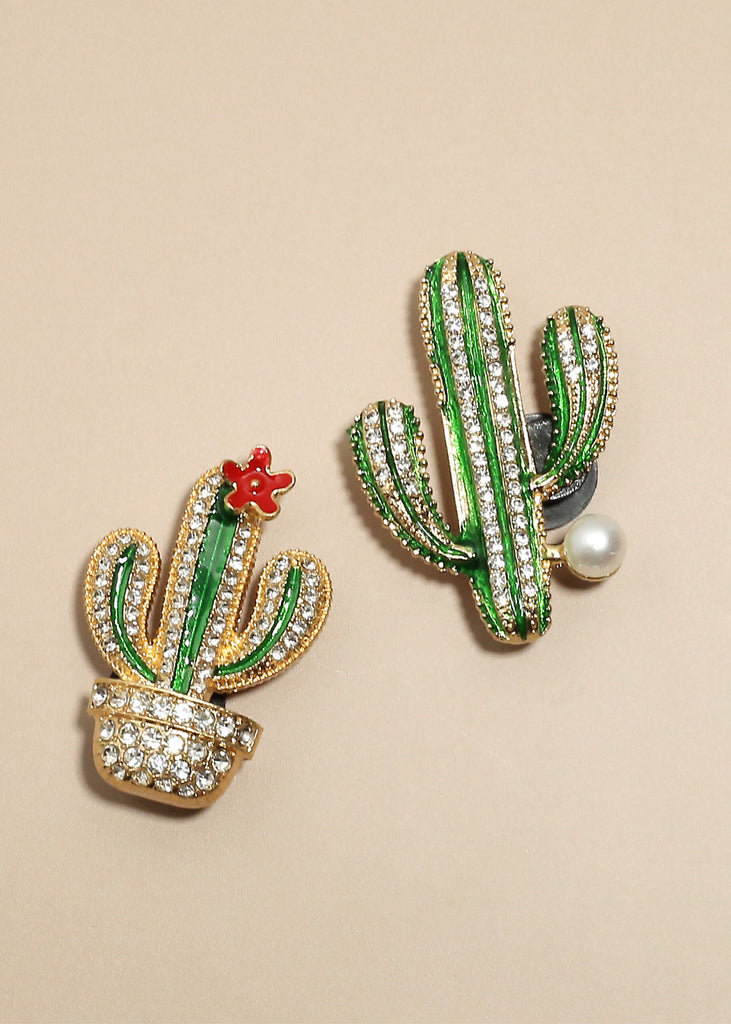 Miss A Luxe Shoe Charm - Cactus  ACCESSORIES - Shop Miss A