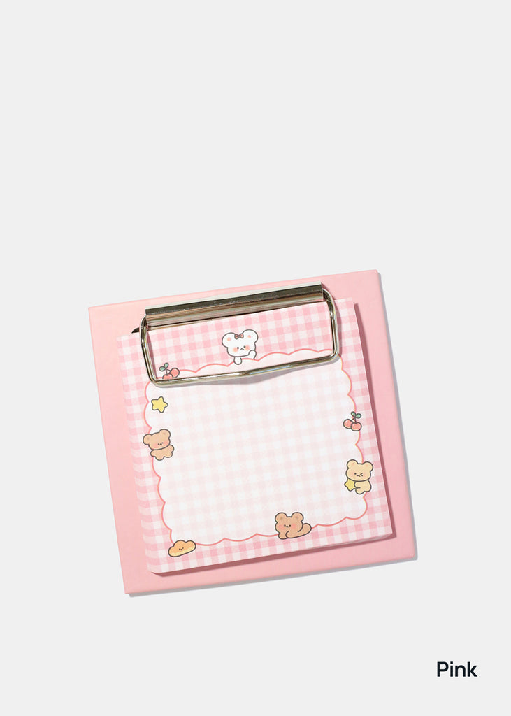 Official Key Items Notepad + Clipboard Pink ACCESSORIES - Shop Miss A