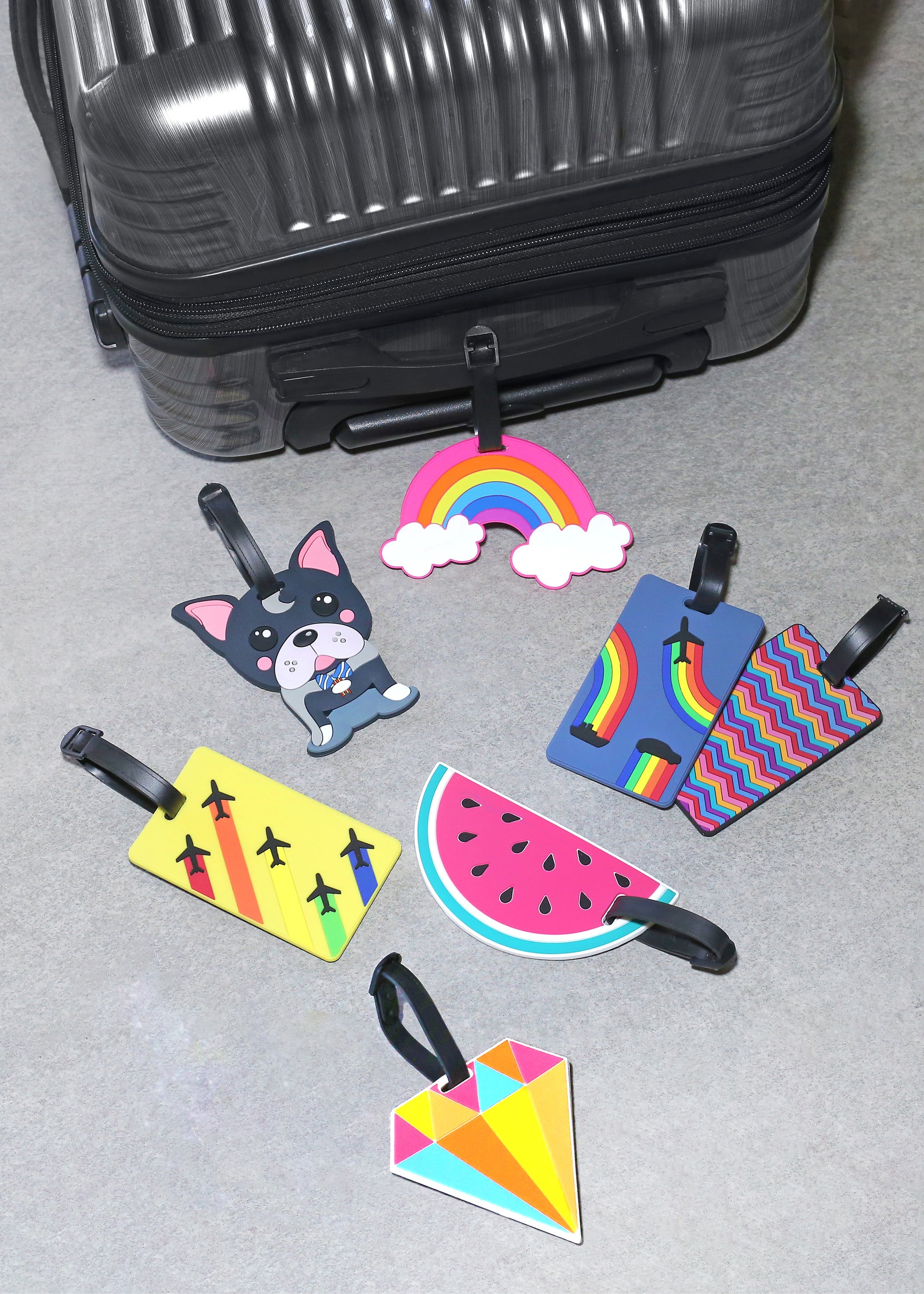 Official Key Items Novelty Silicone Luggage Tags – Shop Miss A