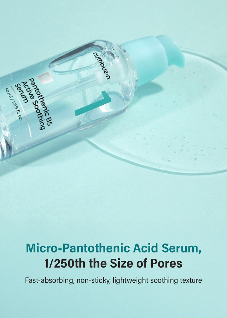 numbuzin No. 1 Pantothenic B5 Active Soothing Serum 50ml Seoul Scandal - Shop Miss A