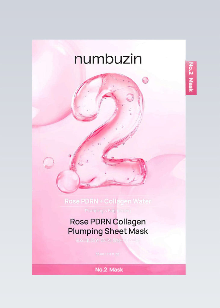 numbuzin No. 2 Rose PDRN Collagen Plumping Sheet Mask Seoul Scandal - Shop Miss A