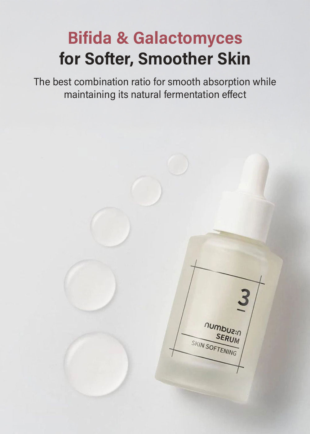 numbuzin No. 3 Skin Softening Serum 50ml – Shop Miss A