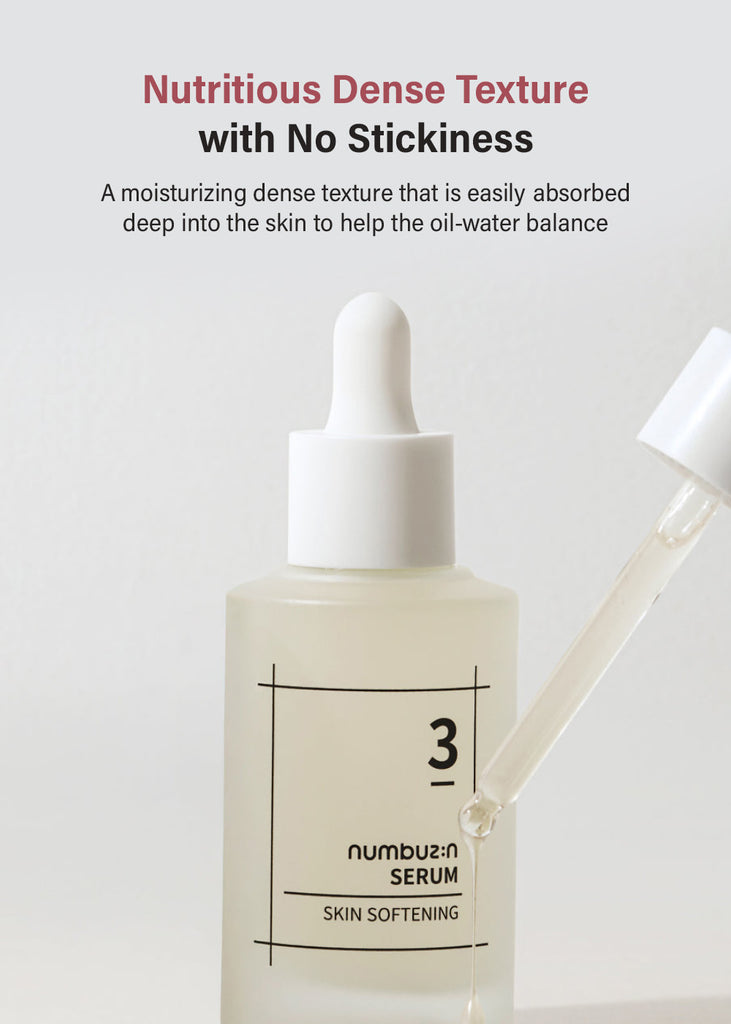 numbuzin No. 3 Skin Softening Serum 50ml Seoul Scandal - Shop Miss A