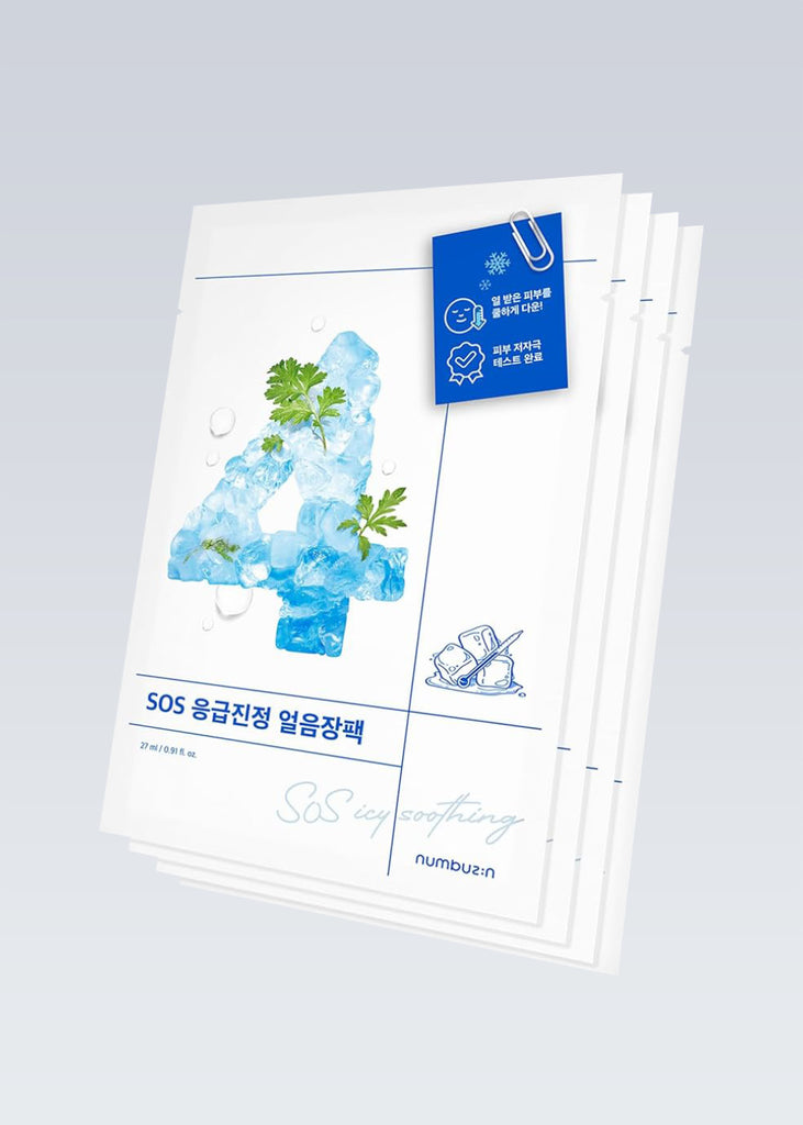 numbuzin No. 4 Icy Soothing Sheet Mask Seoul Scandal - Shop Miss A