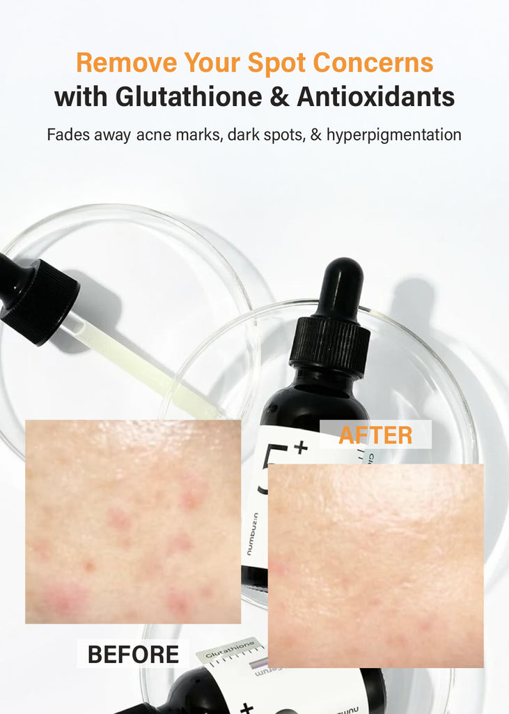 numbuzin No. 5+ Glutathione Vitamin Concentrated Serum 30ml Seoul Scandal - Shop Miss A