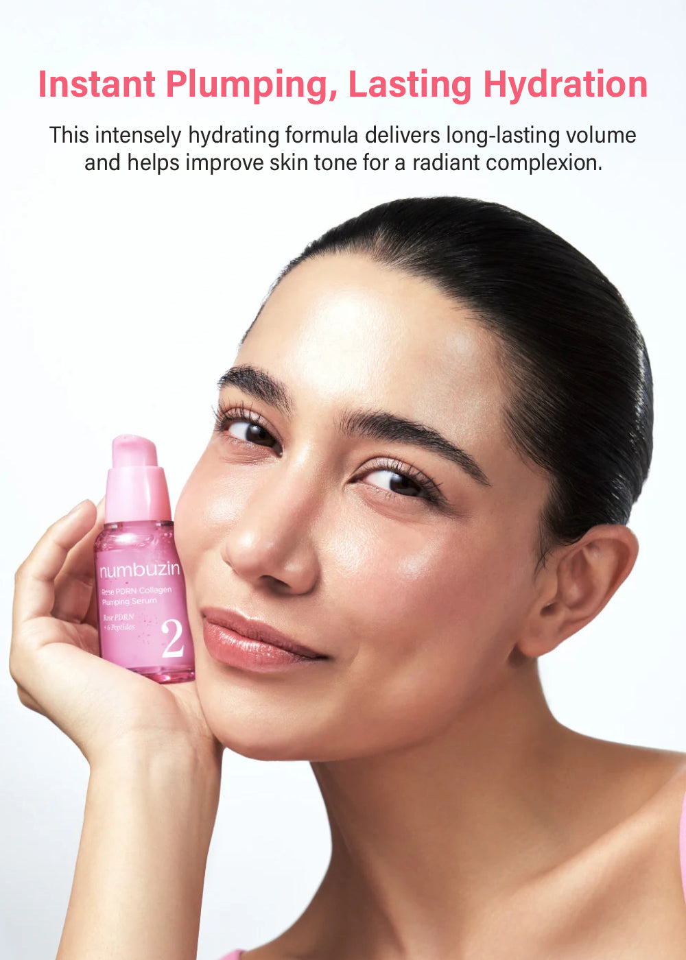 numbuzin No. 2 Rose PDRN Collagen Plumping Serum 30ml – Shop Miss A