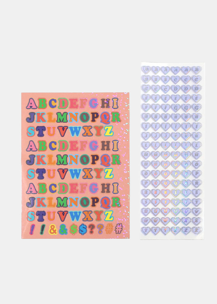 Official Key Items Sticker Sheet - Alphabet  ACCESSORIES - Shop Miss A
