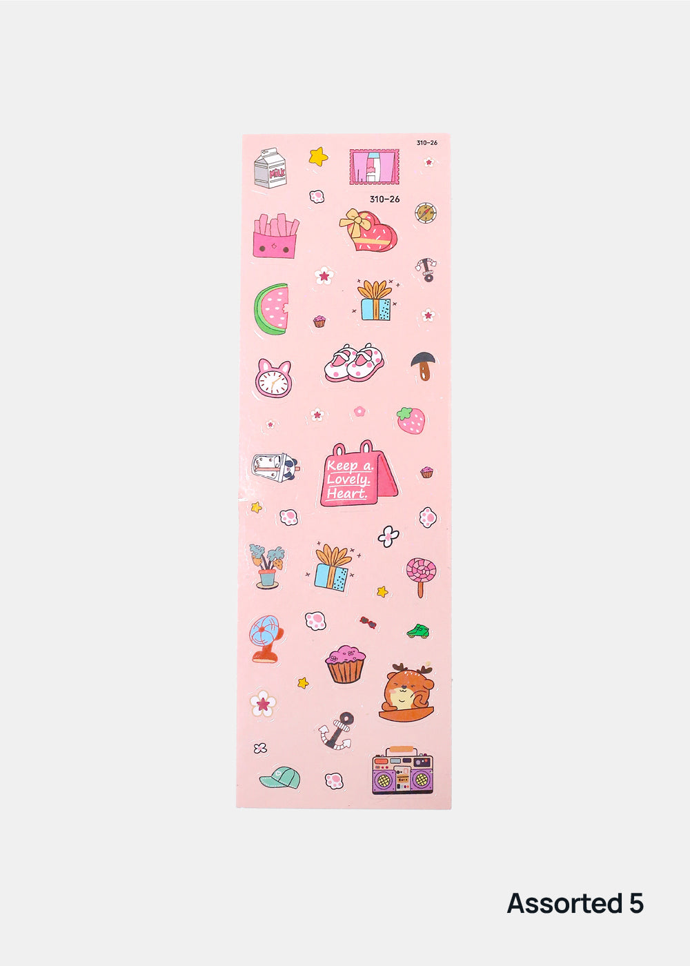 Okli Sticker Official Key Items Sticker Sheet - Assorted – Shop Miss A
