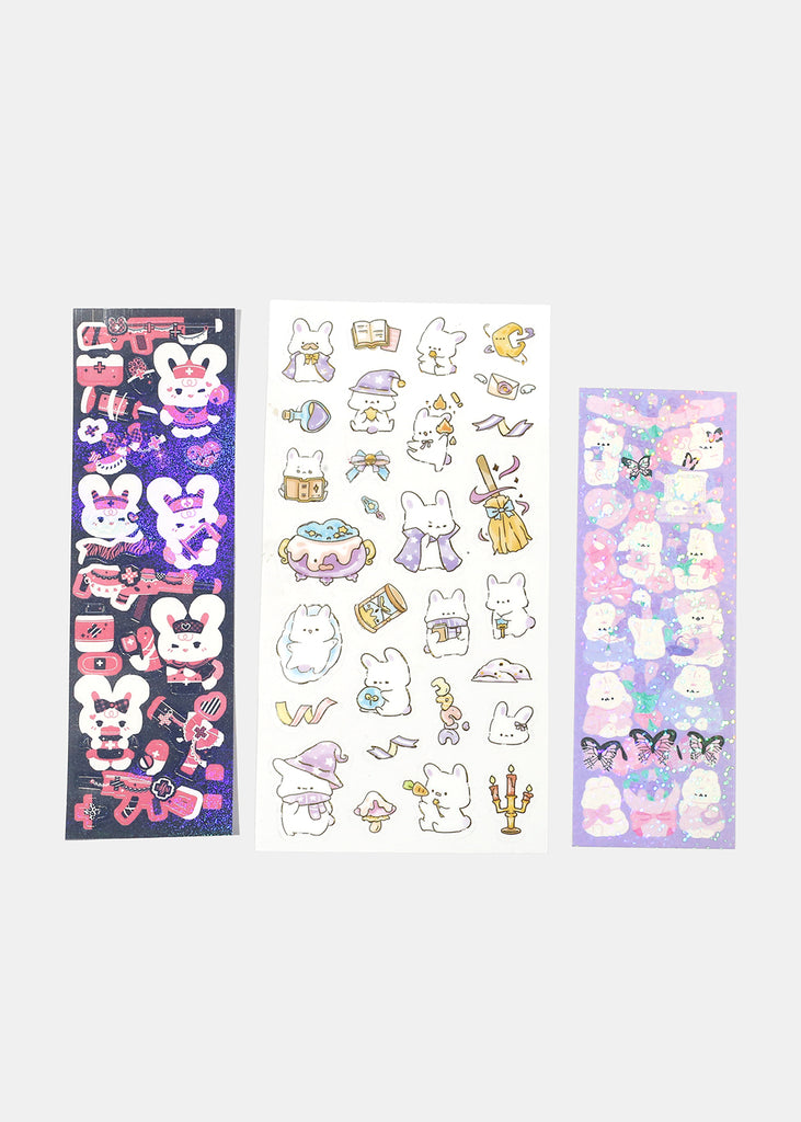 Official Key Items Sticker Sheet - Bunnies  ACCESSORIES - Shop Miss A