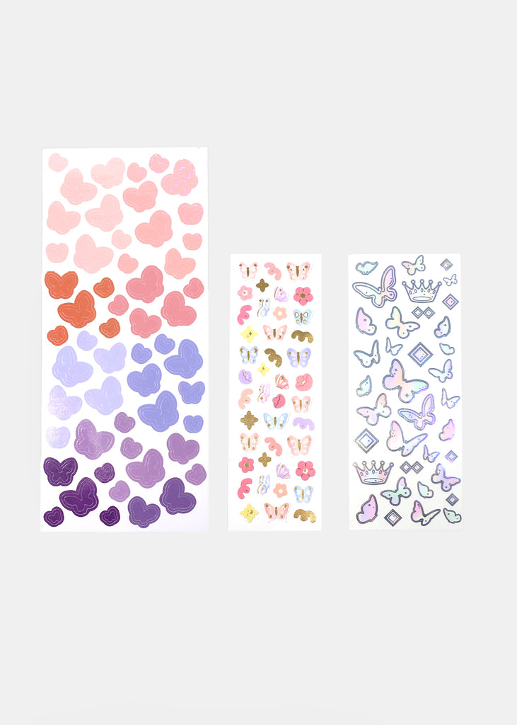 Official Key Items Sticker Sheet - Butterfly  ACCESSORIES - Shop Miss A
