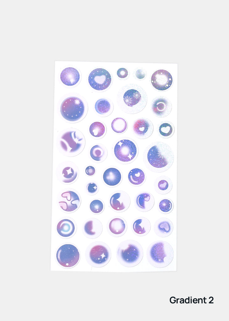 Gradient Sticker Collage Official Key Items Sticker Sheet - Gradient – Shop Miss A
