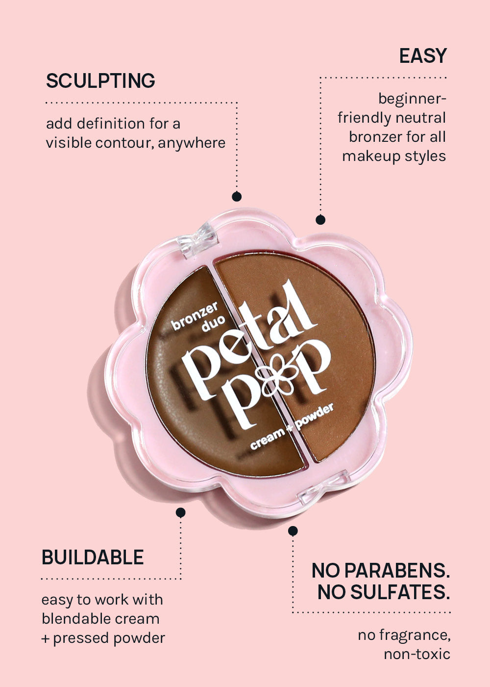 AOA Petal Pop Bronzer Duo Cream + Powder – Shop Miss A