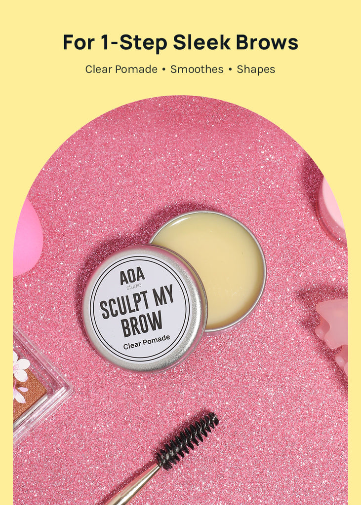 AOA Sculpt My Brow Clear Pomade  COSMETICS - Shop Miss A