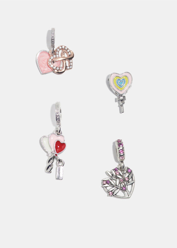 Miss A Bead Charm - Dangling Hearts  CHARMS - Shop Miss A
