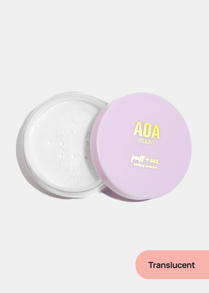 AOA Puff + Set Setting Powder Translucent COSMETICS - Shop Miss A