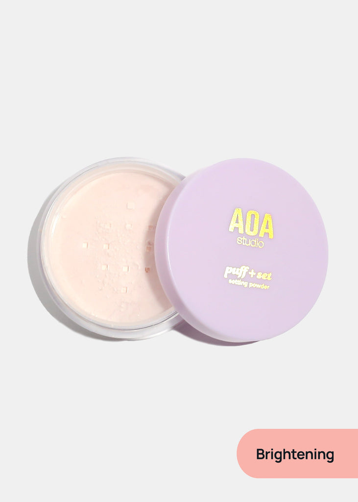 AOA Puff + Set Setting Powder Brightening COSMETICS - Shop Miss A